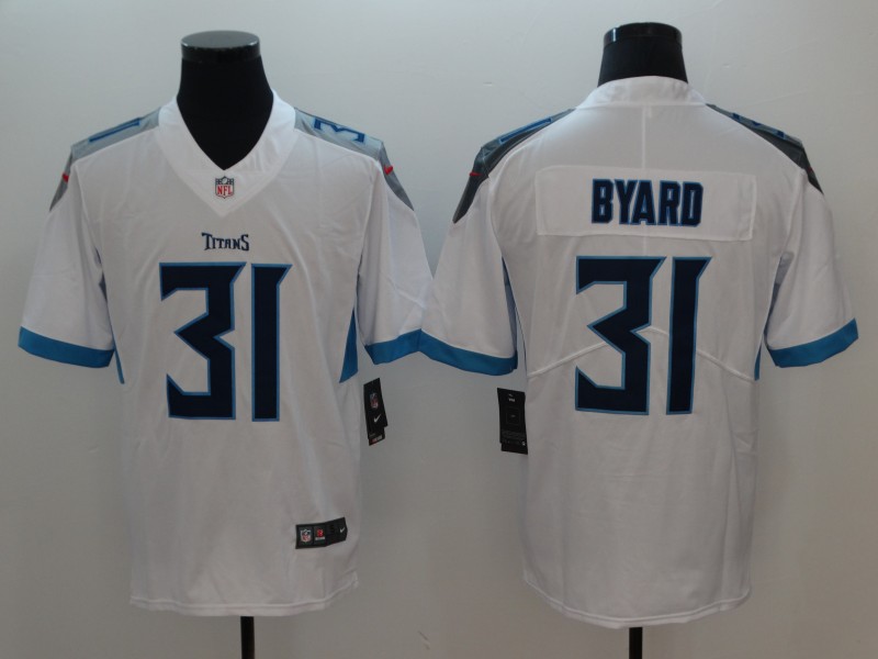 Men's NFL Tennessee Titans #31 Kevin Byard White New 2018 Vapor Untouchable Limited Stitched Jersey