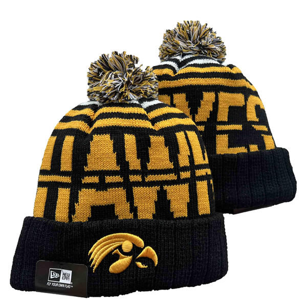 Iowa Hawkeyes Knit Hats 004
