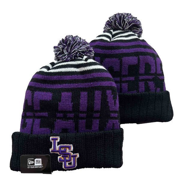LSU Tigers Knit Hats 004