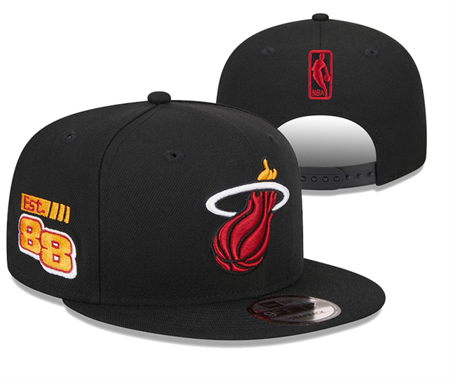 Miami Heat Stitched Snapback Hats 047