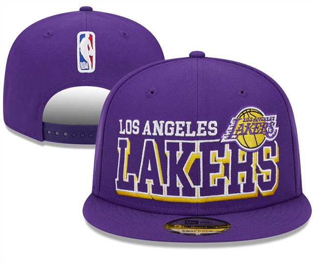 Los Angeles Lakers Stitched Snapback Hats 0120