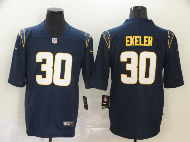Men's Los Angeles Chargers #30 Austin Ekeler Navy Vapor Untouchable Stitched NFL Jersey