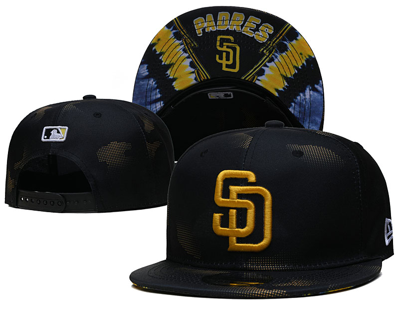San Diego Padres Stitched Snapback Hats 0016