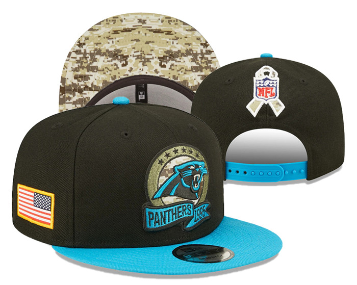 Carolina Panthers Salute To Service Stitched Snapback Hats 082