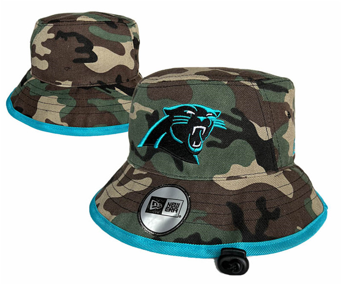 Carolina Panthers Salute To Service Stitched Bucket Fisherman Hats 084