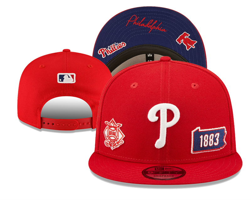 Philadelphia Phillies Stitched Snapback Hats 015