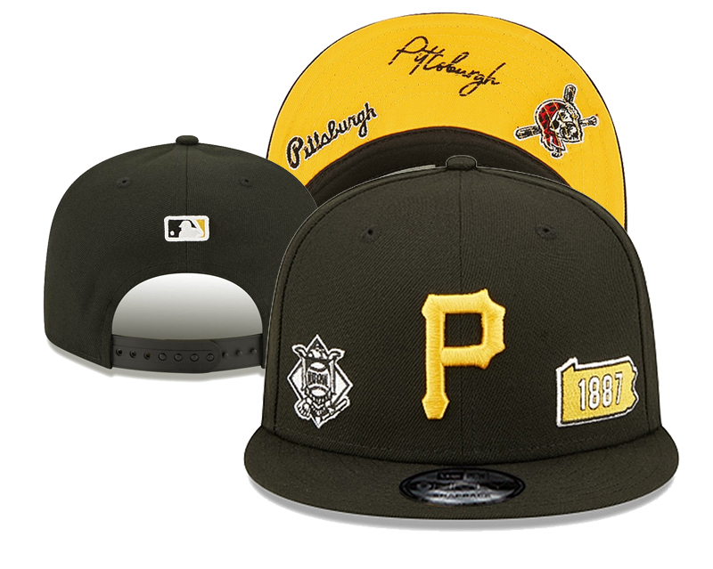 Pittsburgh Pirates Stitched Snapback Hats 0022