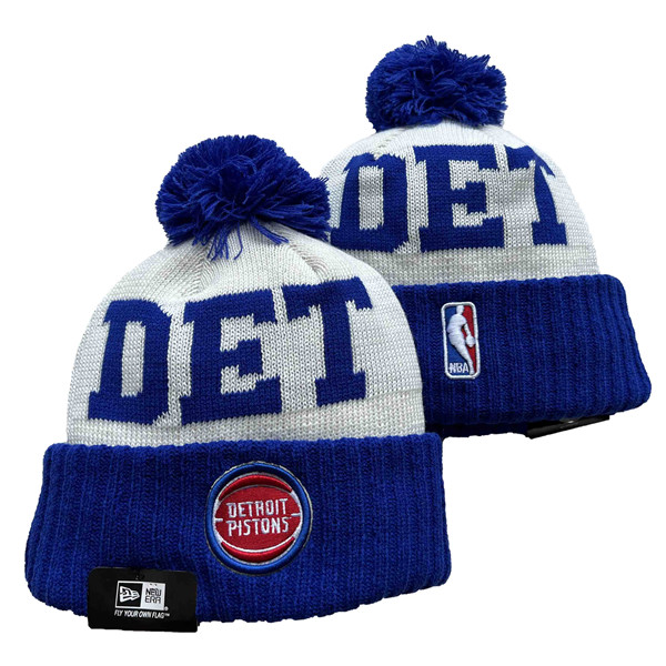 Detroit Pistons Knit Hats 006