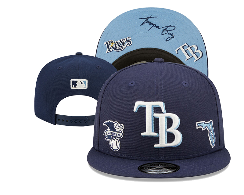 Tampa Bay Rays Stitched Snapback Hats 006