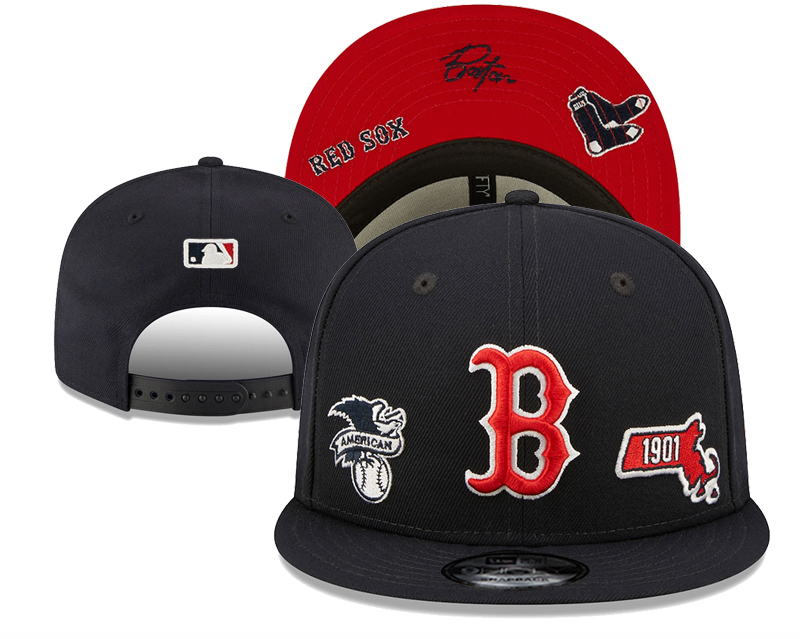 Boston Red Sox Stitched Snapback Hats 041