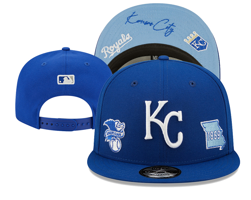Kansas City Royals Stitched Snapback Hats 0013