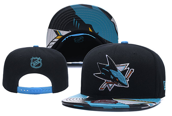 San Jose Sharks Stitched Snapback Hats 001