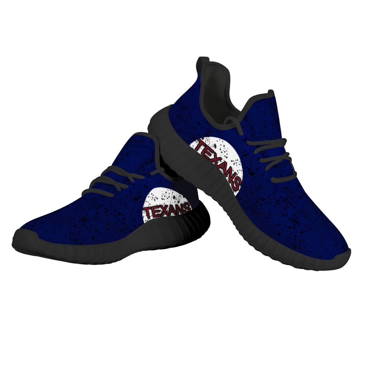 Men's Houston Texans Mesh Knit Sneakers/Shoes 009