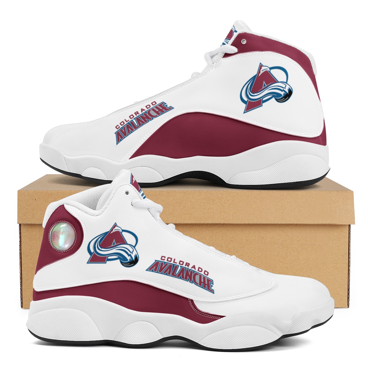 Men's Colorado Avalanche Limited Edition JD13 Sneakers 001