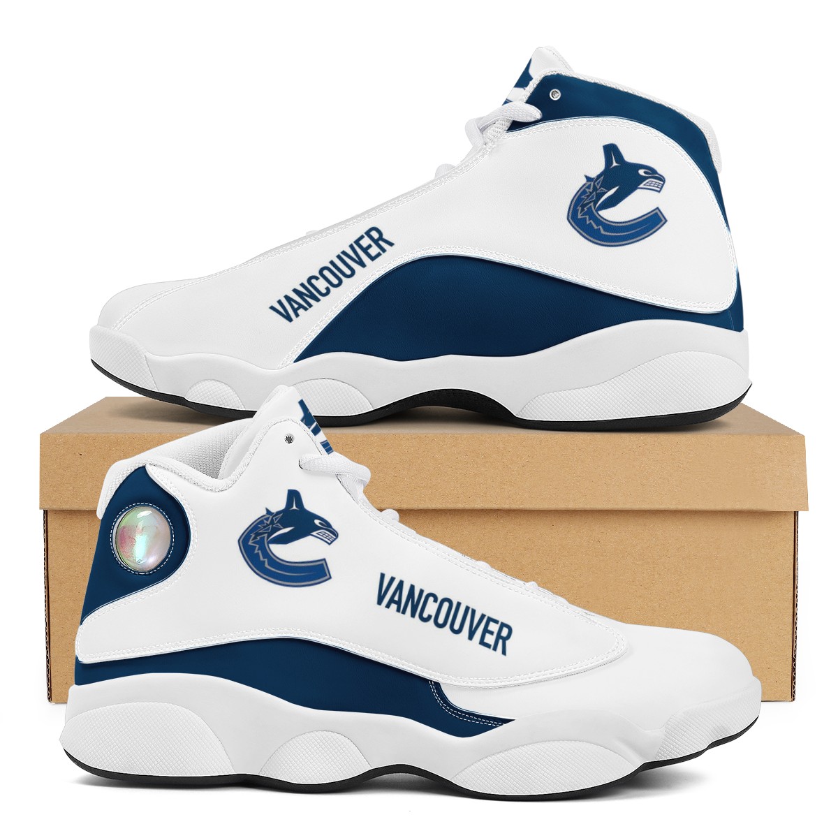 Men's Vancouver Canucks Limited Edition JD13 Sneakers 002