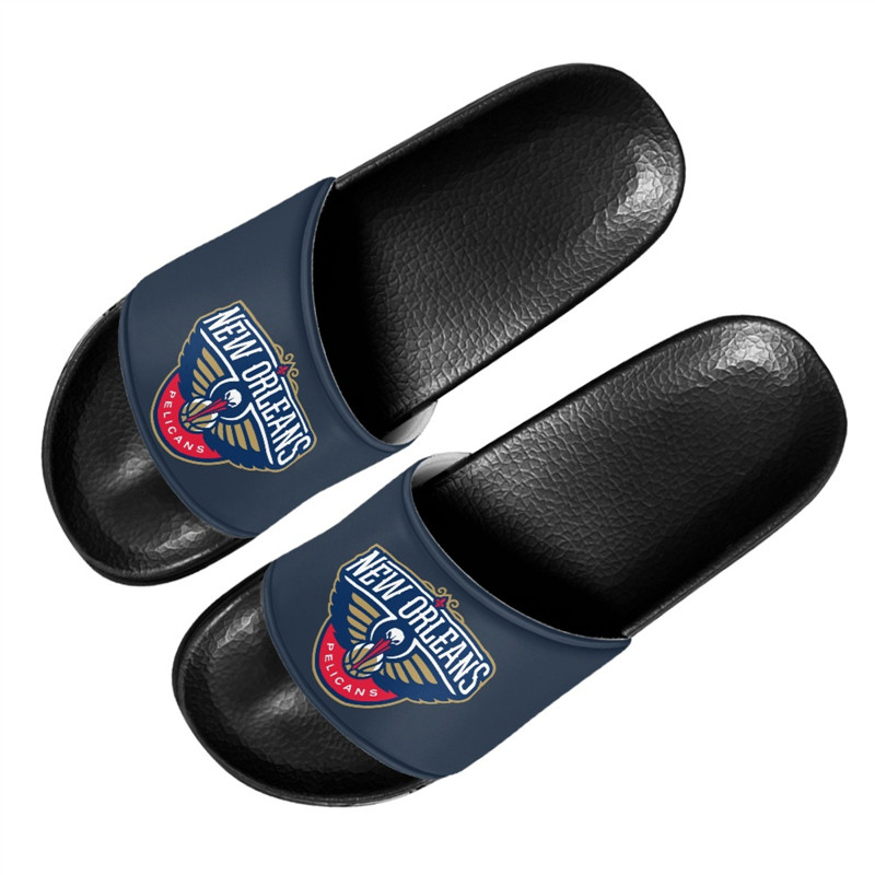 Women's New Orleans Pelicans Flip Flops 001