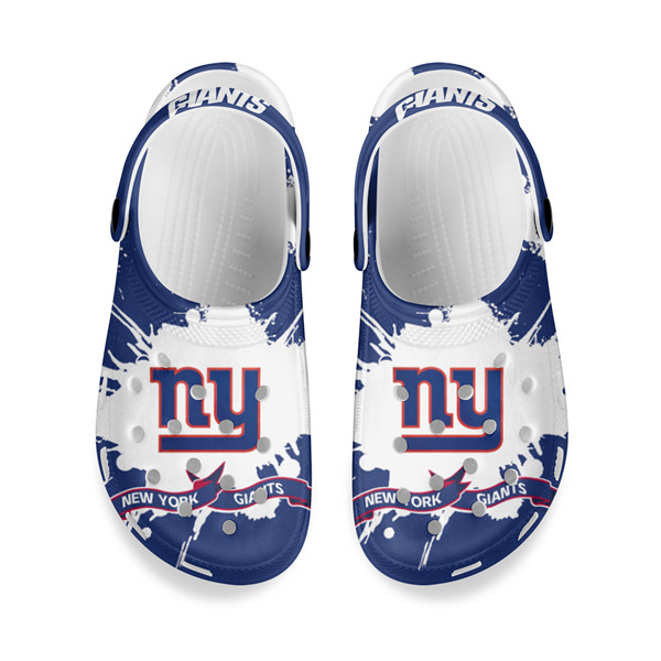 Men's New York Giants Bayaband Clog Shoes 001