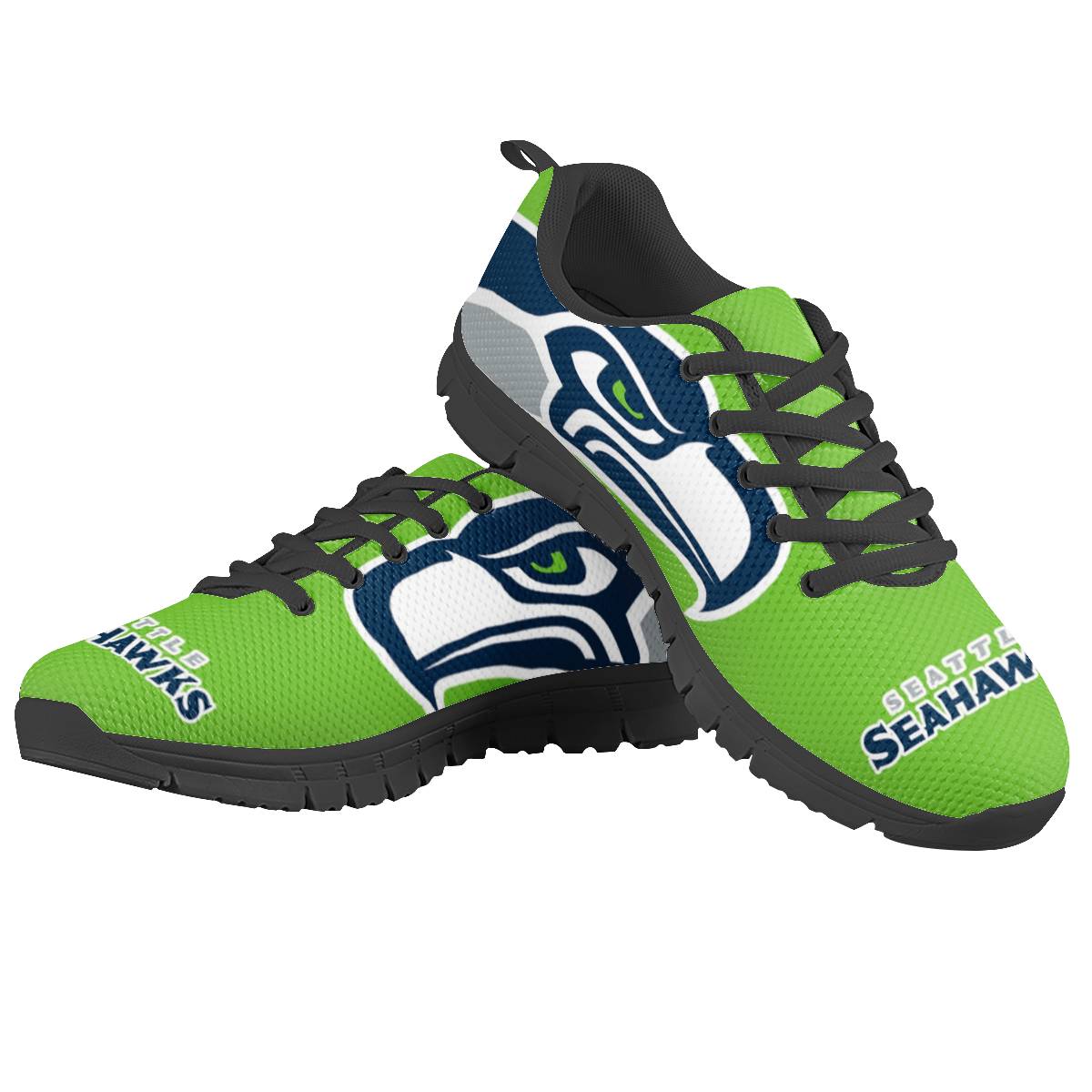 Men's Seattle Seahawks AQ Running Shoes 002