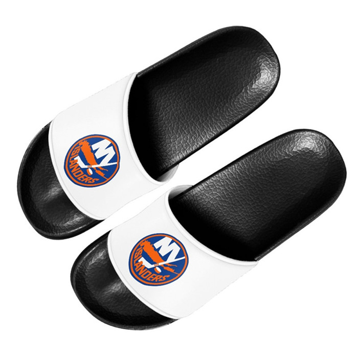 Men's New York Islanders Flip Flops 002
