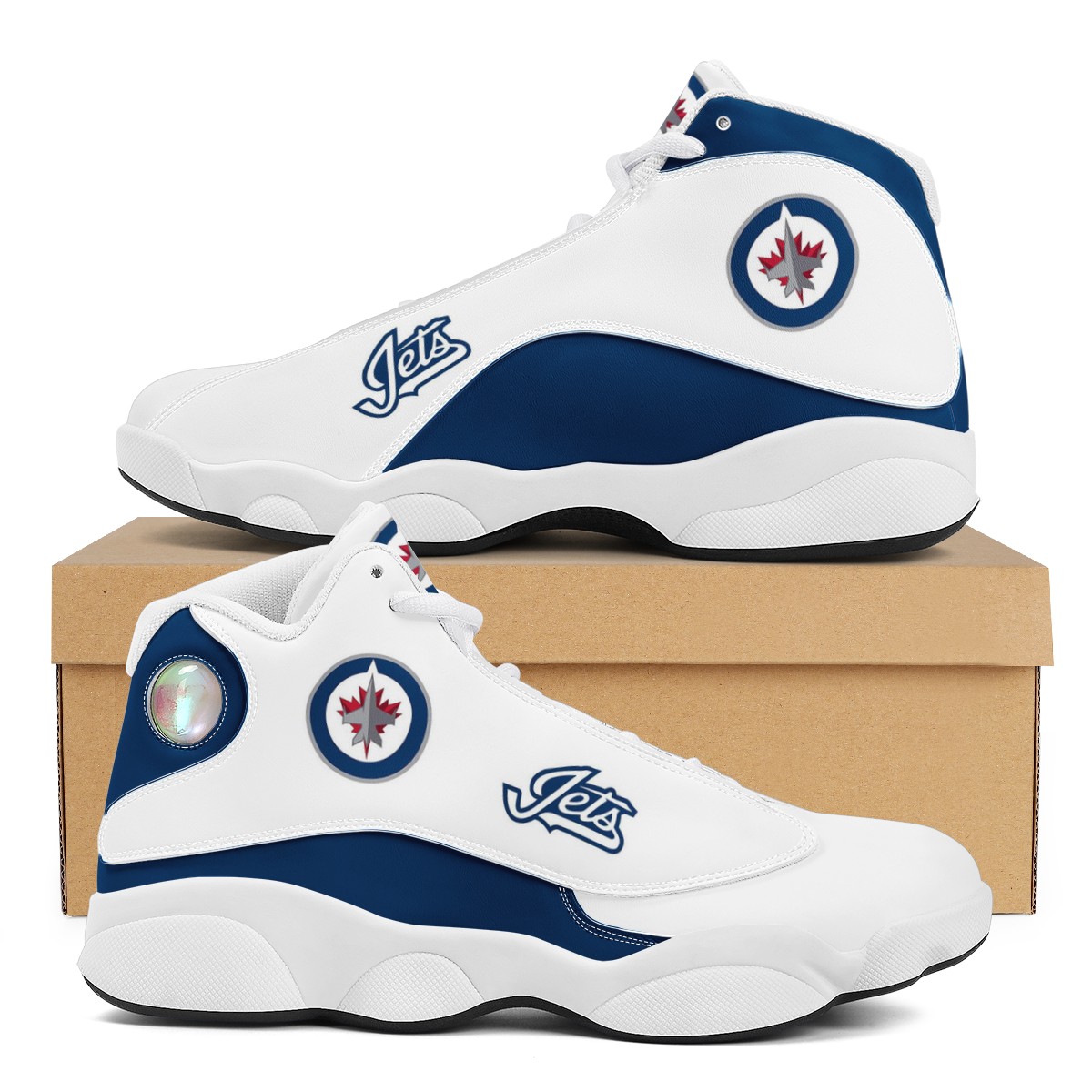 Men's Winnipeg Jets Limited Edition JD13 Sneakers 001