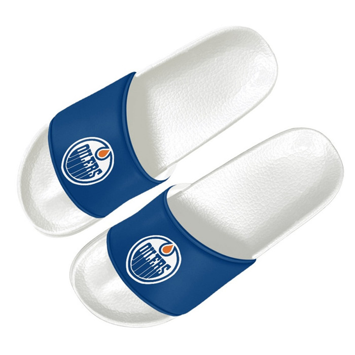 Men's Edmonton Oilers Flip Flops 001