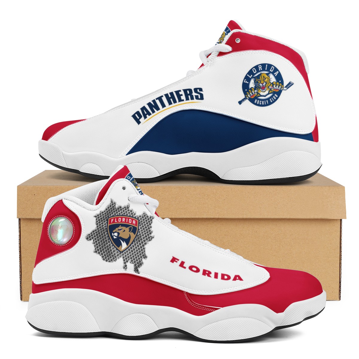 Women's Florida Panthers Limited Edition JD13 Sneakers 001