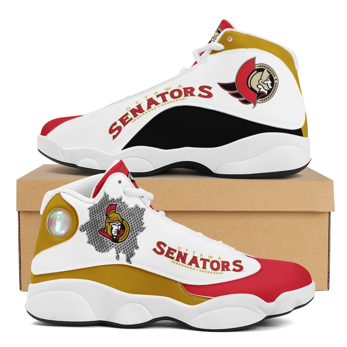 Women's Ottawa Senators Limited Edition JD13 Sneakers 001