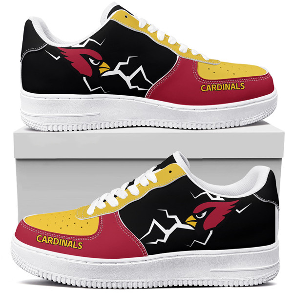 Men's Arizona Cardinals Air Force 1 Sneakers 001