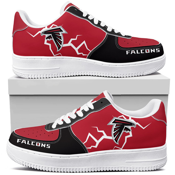 Women's Atlanta Falcons Air Force 1 Sneakers 001