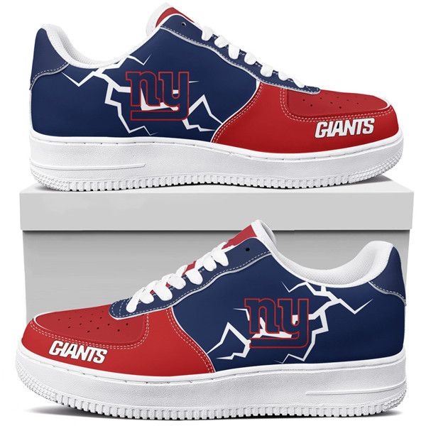 Men's New York Giants Air Force 1 Sneakers 001