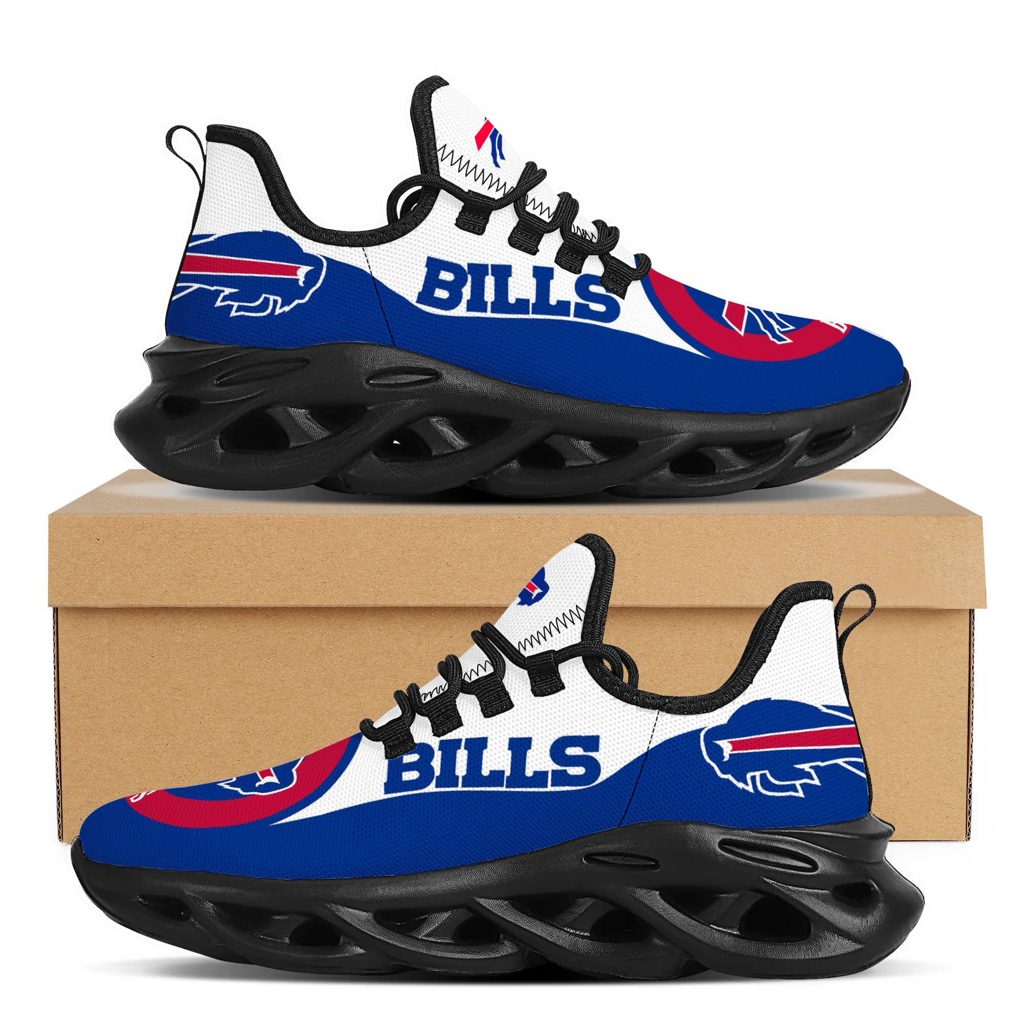 Men's Buffalo Bills Flex Control Sneakers 001