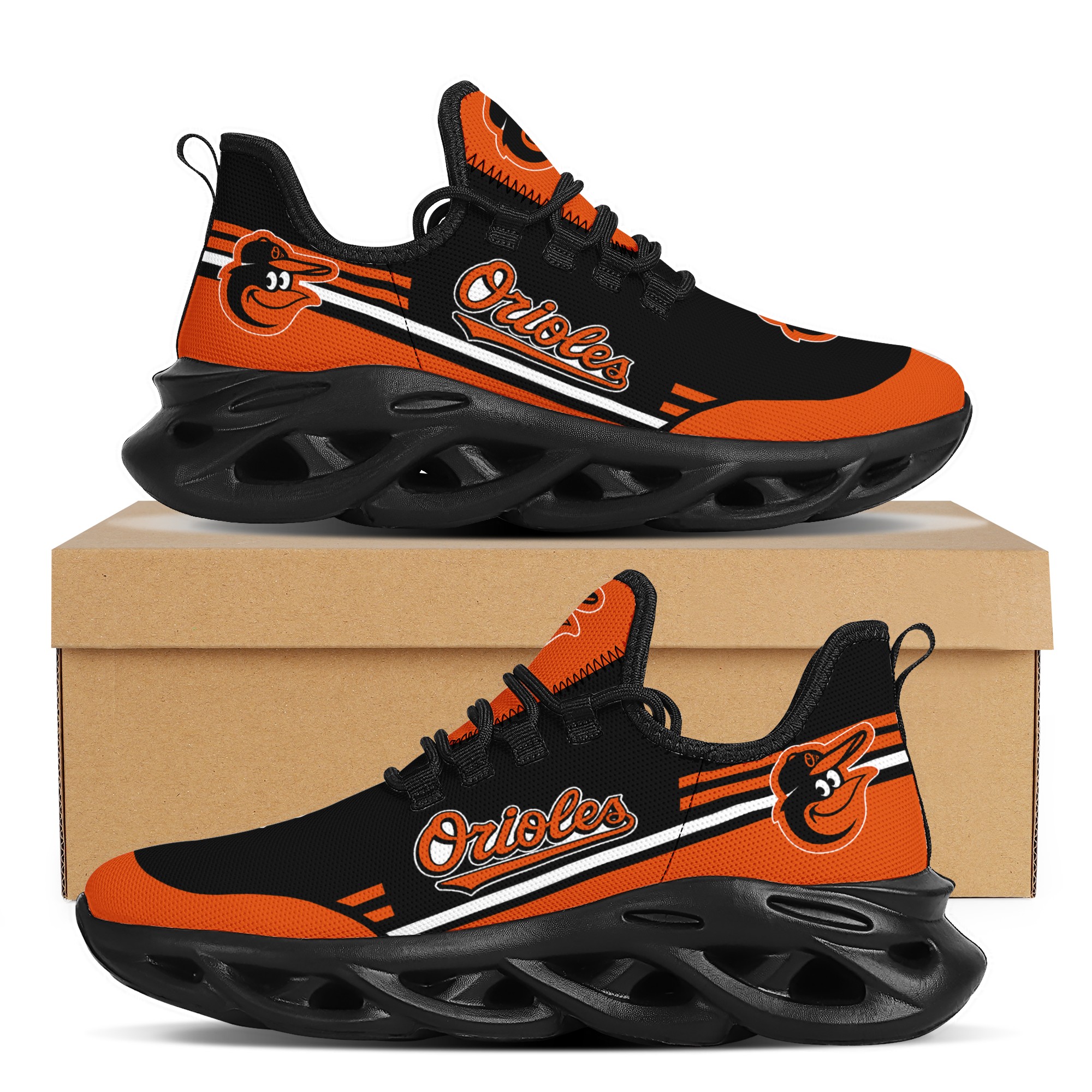 Men's Baltimore Orioles Flex Control Sneakers 001