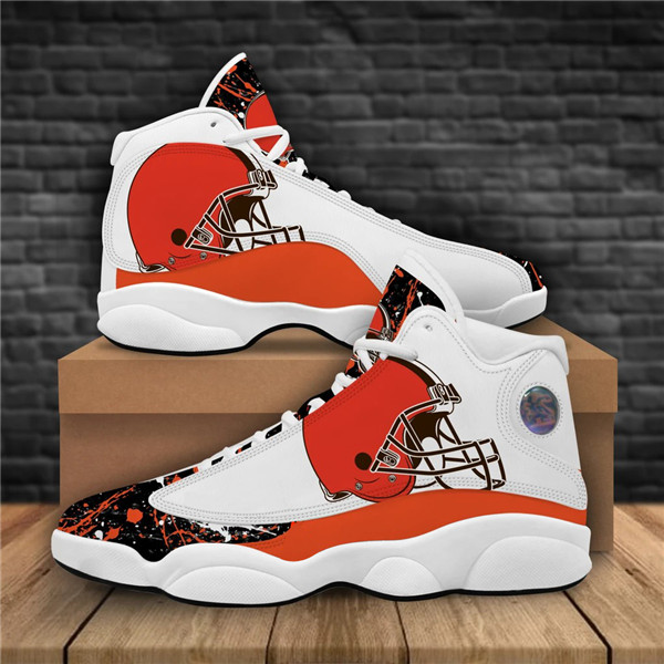 Men's Cleveland Browns Limited Edition JD13 Sneakers 003