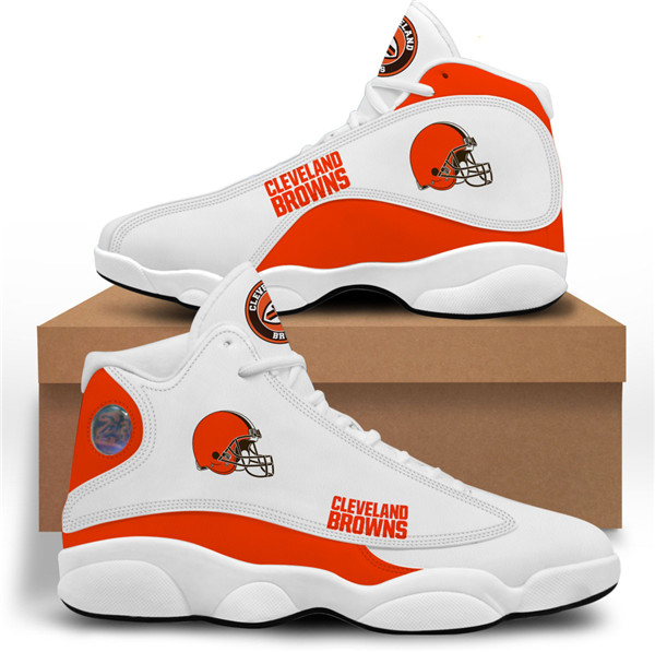 Women's Cleveland Browns Limited Edition JD13 Sneakers 004
