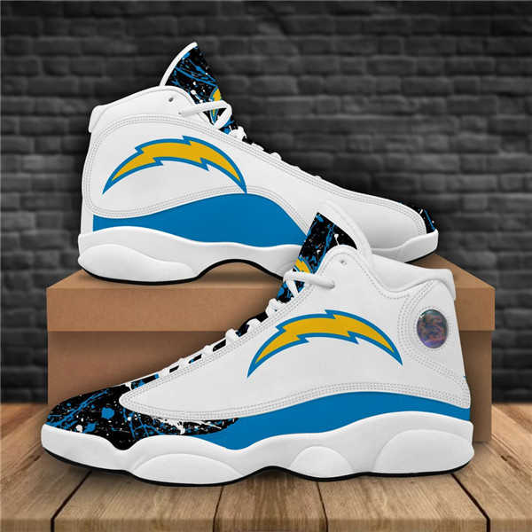 Women's Los Angeles Chargers Limited Edition JD13 Sneakers 001