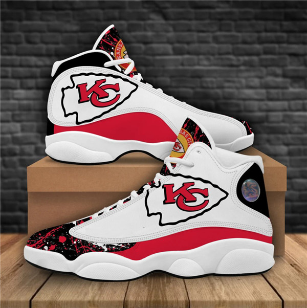 Men's Kansas City Chiefs Limited Edition JD13 Sneakers 001
