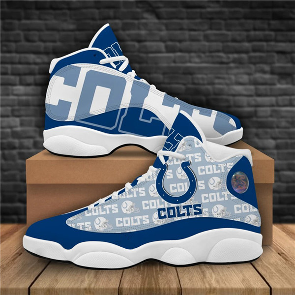 Men's Indianapolis Colts Limited Edition JD13 Sneakers 002