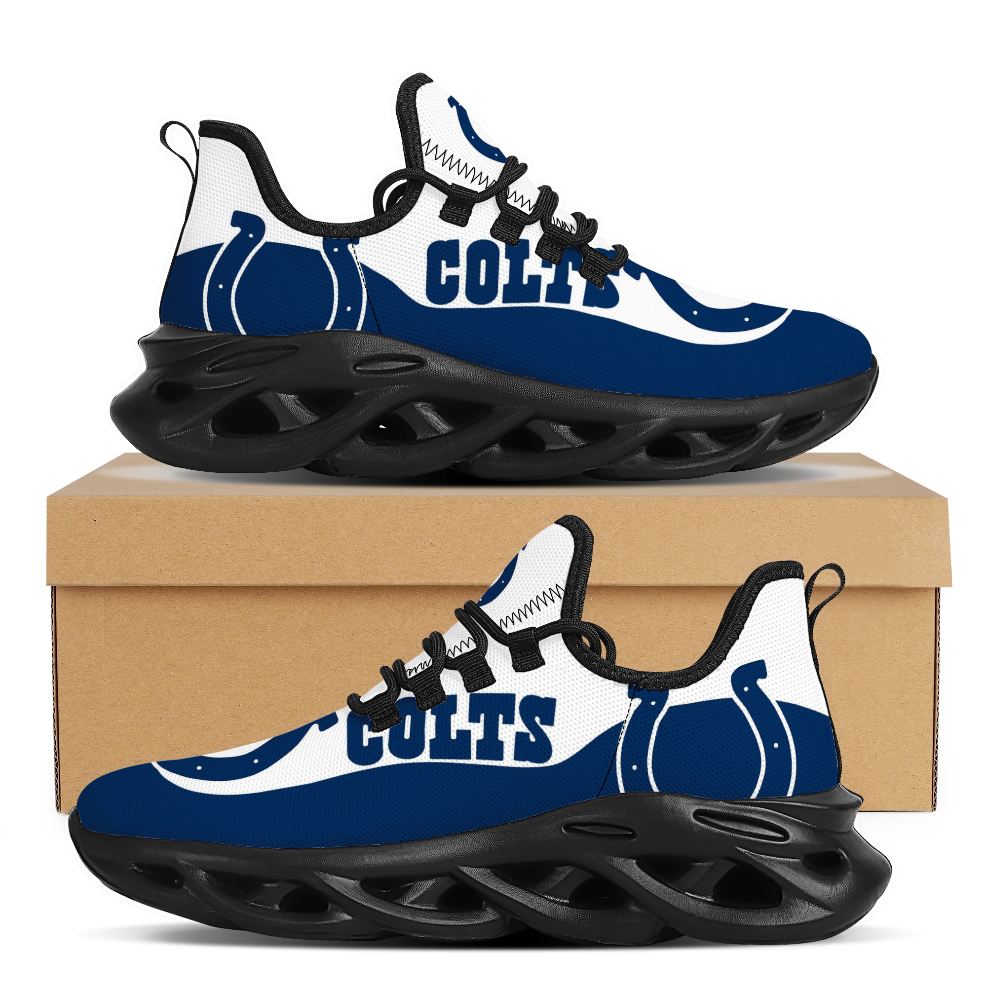 Men's Indianapolis Colts Flex Control Sneakers 001