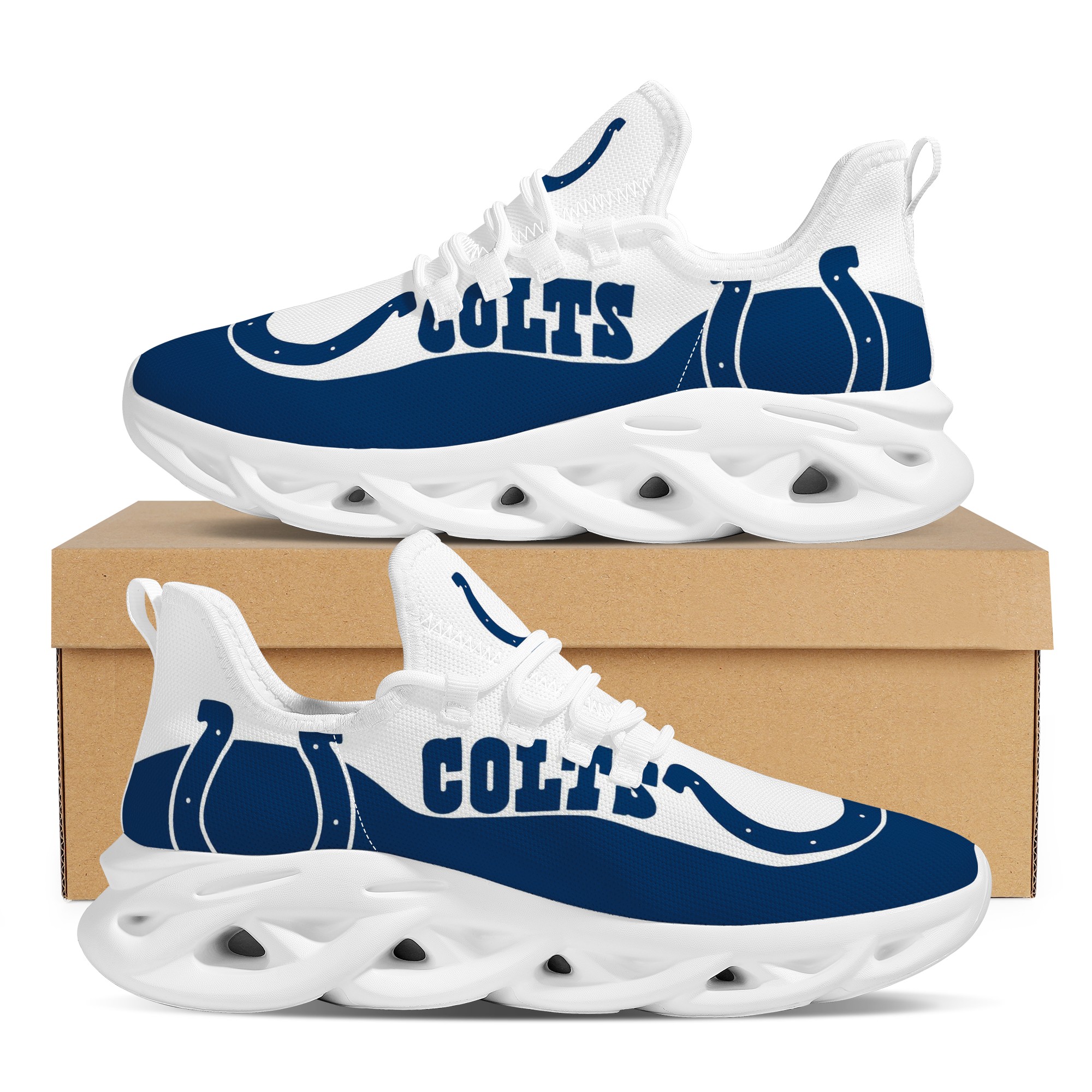 Women's Indianapolis Colts Flex Control Sneakers 002
