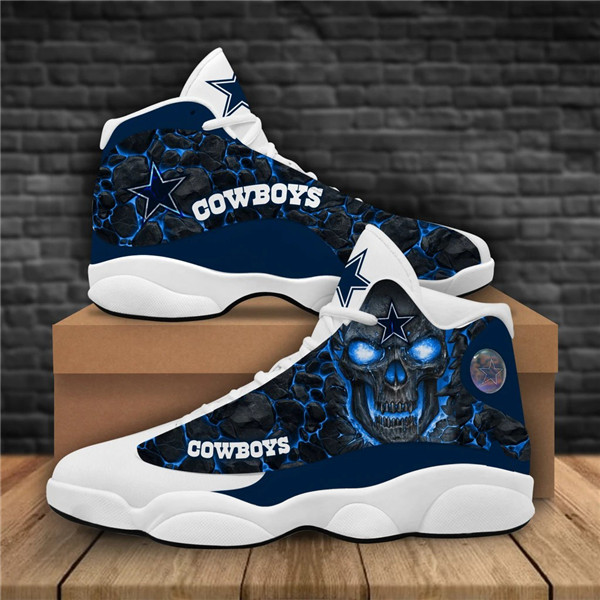 Women's Dallas Cowboys Limited Edition JD13 Sneakers 004