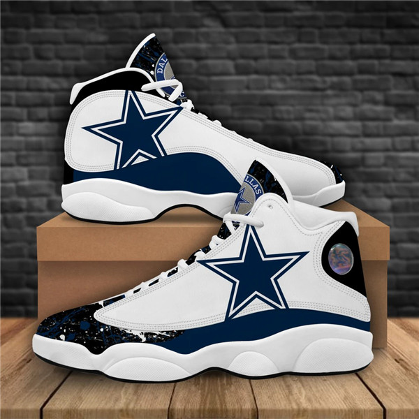 Men's Dallas Cowboys Limited Edition JD13 Sneakers 006