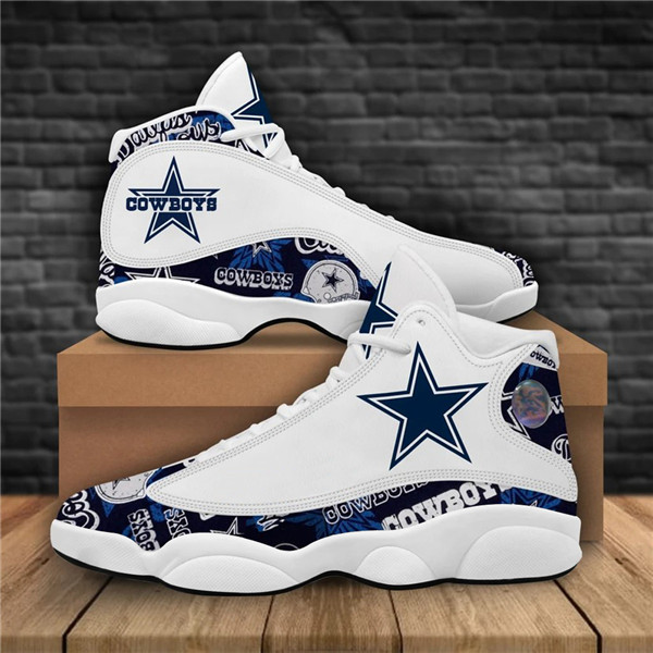 Women's Dallas Cowboys Limited Edition JD13 Sneakers 005