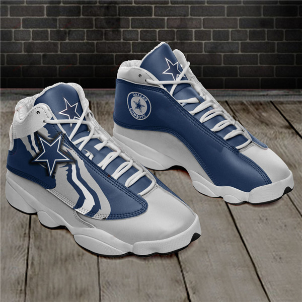 Women's Dallas Cowboys Limited Edition JD13 Sneakers 002