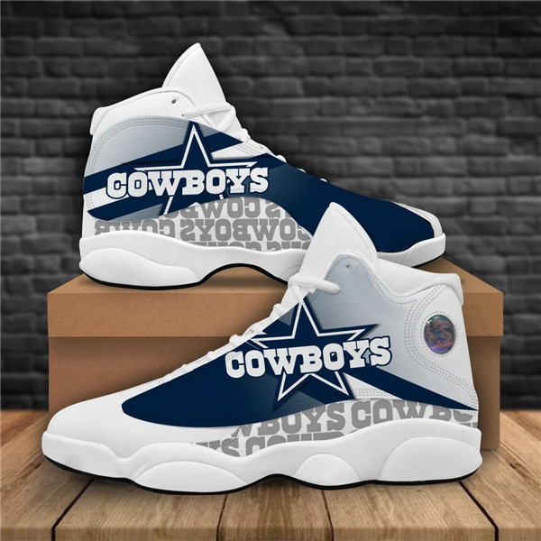 Women's Dallas Cowboys Limited Edition JD13 Sneakers 008