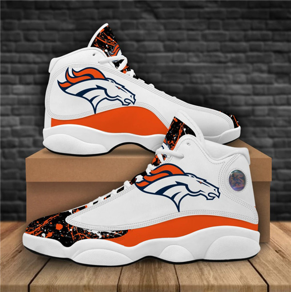 Men's Denver Broncos Limited Edition JD13 Sneakers 001
