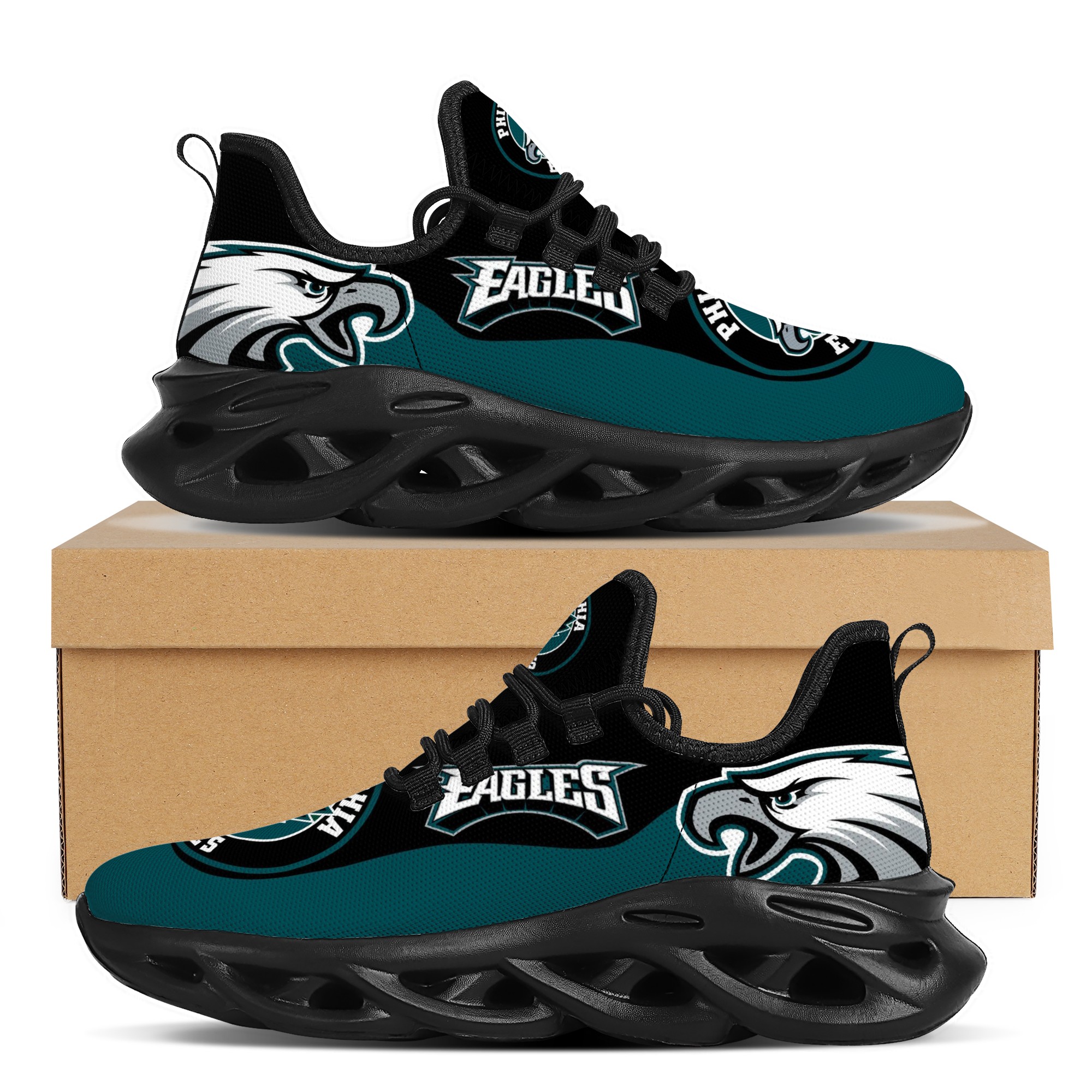 Men's Philadelphia Eagles Flex Control Sneakers 001