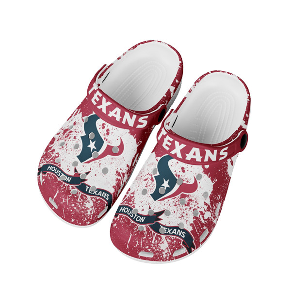 Men's Houston Texans Bayaband Clog Shoes 003