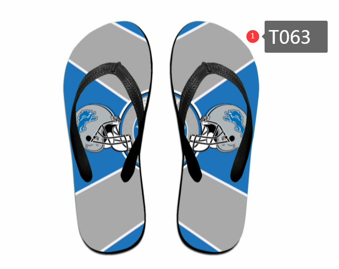 All Sizes Detroit Lions Flip Flops T063(Pls check description for details)