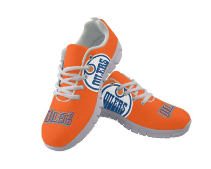 Men's Edmonton Oilers AQ Running Shoes 001