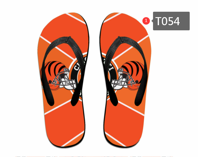 All Sizes Cincinnati Bengals Flip Flops T054(Pls check description for details)